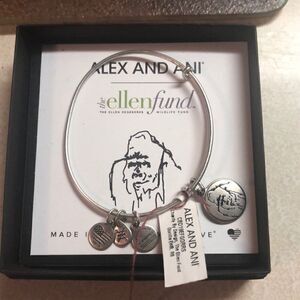 NWT Alex and Ani gorilla bracelet. Limited edition .